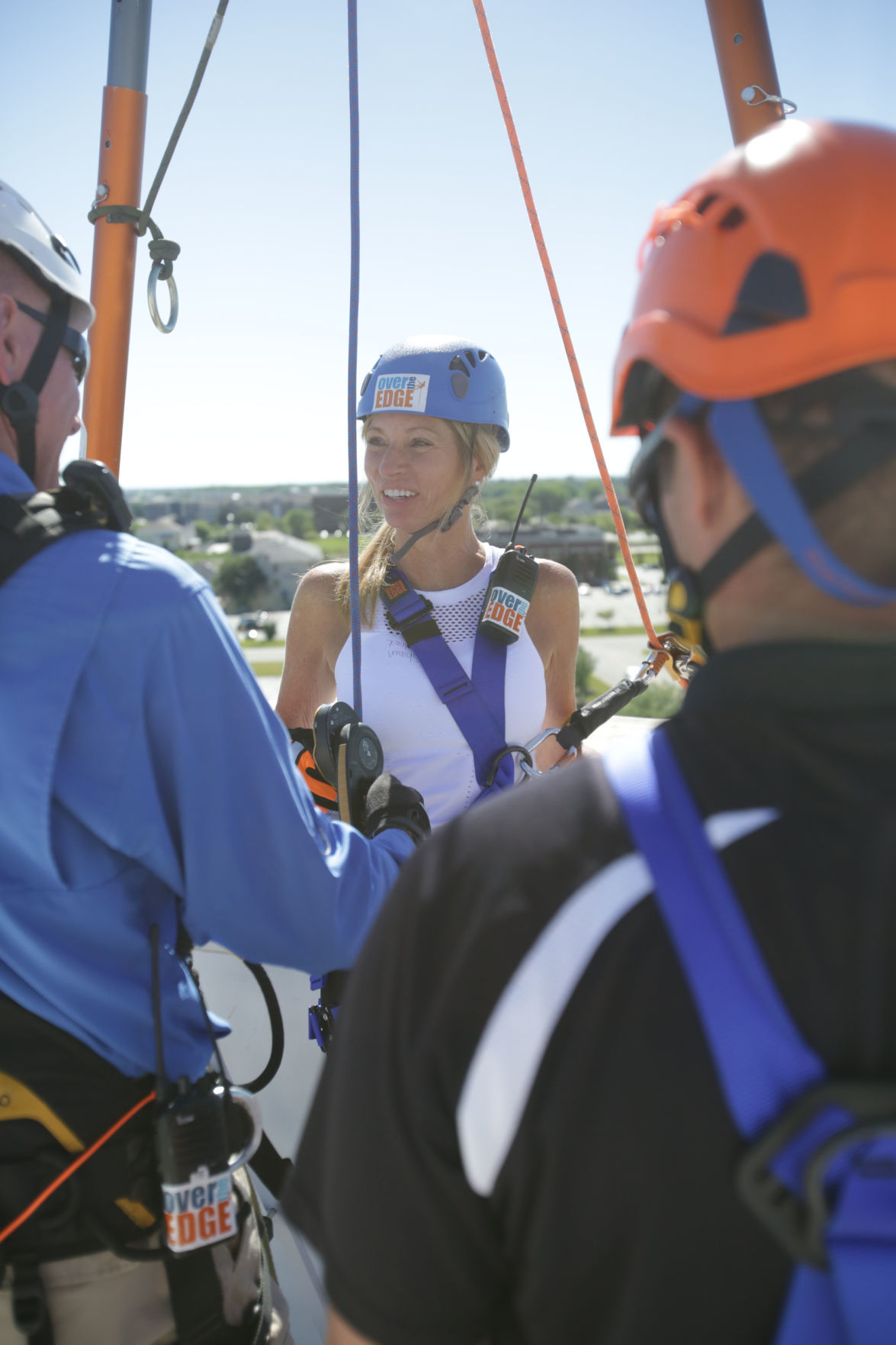 Lake Area United Way Rappelling